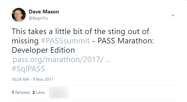 Dave Mason PASS.org Twitter